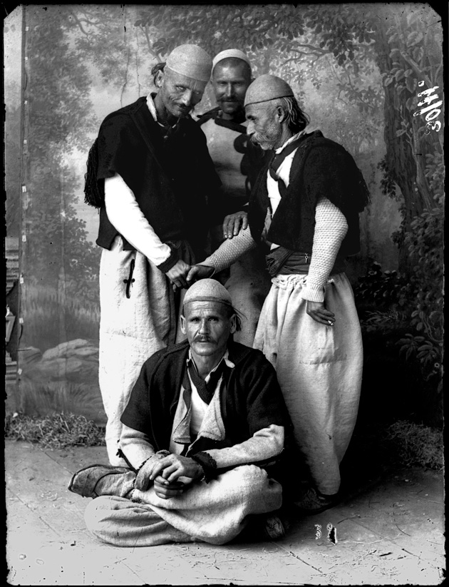 Men from Zadrima - Kel Marubi  c. 1895-1918